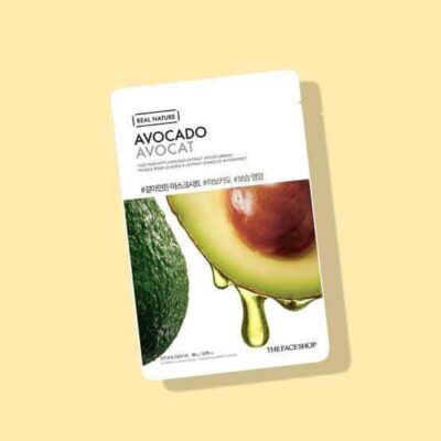 Real Nature Avocado Face Mask - The face shop