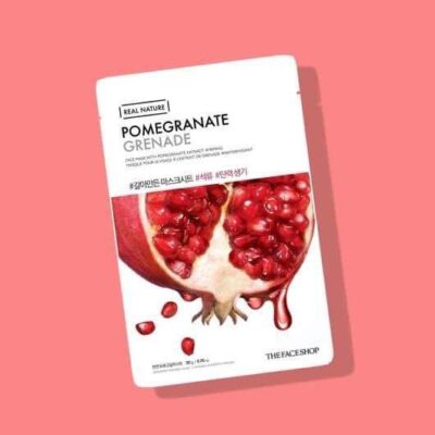 Real Nature Pomegranate Face Mask - The face shop