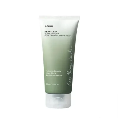 ANUA HEARTLEAF QUERCETINOL PORE DEEP CLEANSING FOAM 150ml